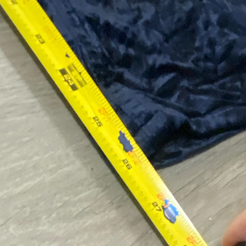 CITIZENS OF HUMANITY isola cropped boot velvet pant in navy velvet 29 - Picture 9 of 11